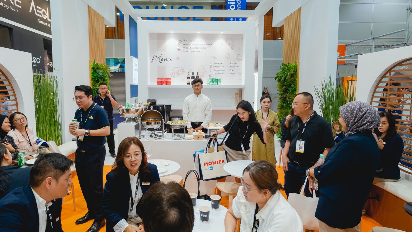 Booth Catering Service Staff