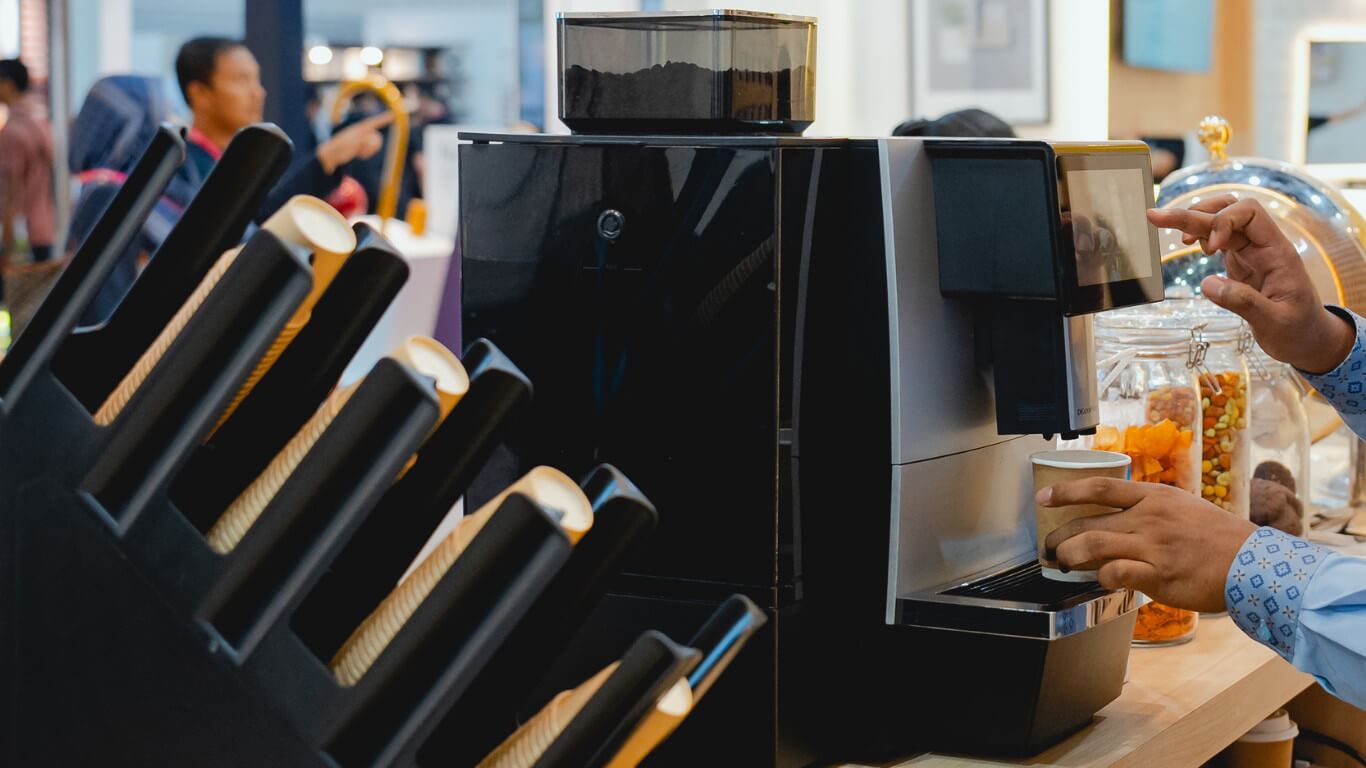 Espresso Machine including 1kg Coffee Bean for 100 cups